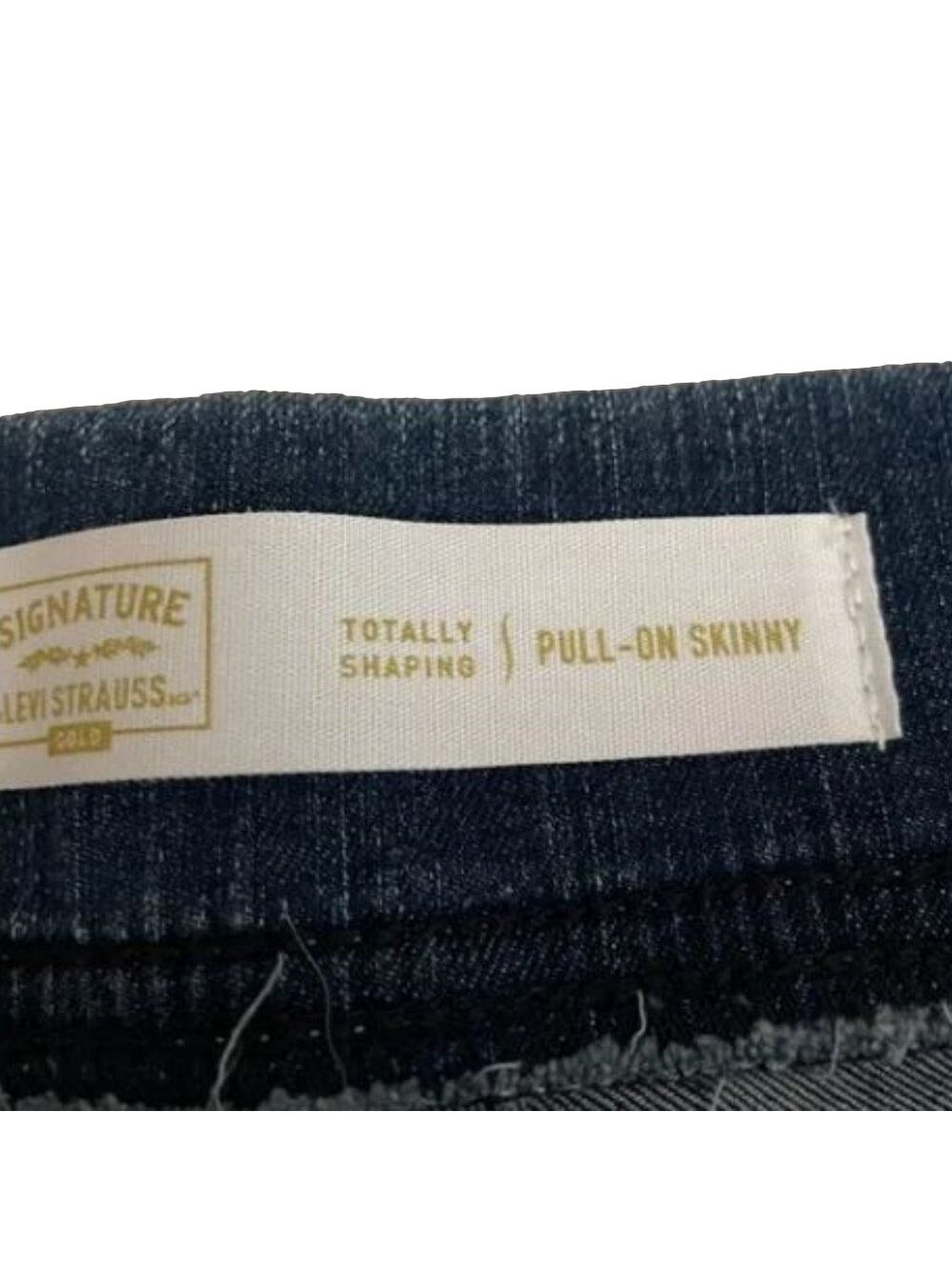NWOT Levi's Signature Shaping‎ Pull-On Skinny Jeans. Size 16S. Never Worn - Picture 5 of 16